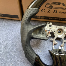 Load image into Gallery viewer, czd auto parts carbon fiber steering wheel for Infiniti Q50/QX50 with gloss piano black