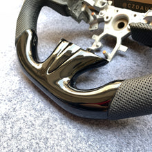Load image into Gallery viewer, czd auto parts carbon fiber steering wheel for Infiniti Q50/QX50 with gloss piano black
