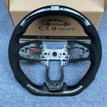 Load image into Gallery viewer, CZD auto parts for Honda 10th gen Civic SI 2016-2021 carbon fiber steering wheel with led at top
