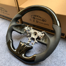 Load image into Gallery viewer, czd auto parts carbon fiber steering wheel for Infiniti Q50 with black piano