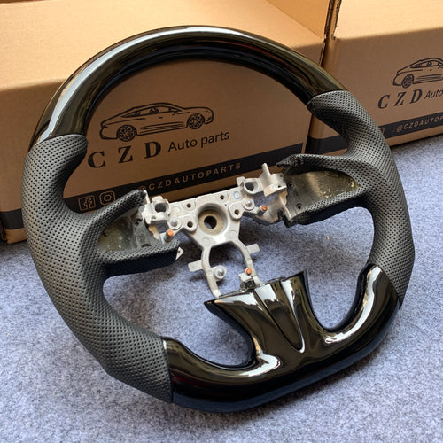 czd auto parts carbon fiber steering wheel for Infiniti Q50 with black piano