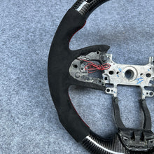 Load image into Gallery viewer, CZD auto parts for Honda 10th gen Civic SI 2016-2021 carbon fiber steering wheel with led at top
