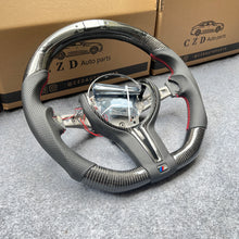 Load image into Gallery viewer, CZD Autoparts For BMW X5M X4 carbon fiber steering wheel inner trim in gloss carbon fiber