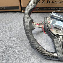 Load image into Gallery viewer, CZD Autoparts For BMW X5M X4 carbon fiber steering wheel inner trim in gloss carbon fiber
