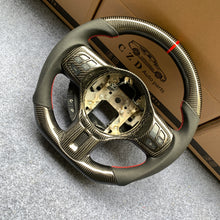 Load image into Gallery viewer, CZD auto parts carbon fiber steering wheel for Mitsubishi Lancer Evolution Evo X 2008-2015