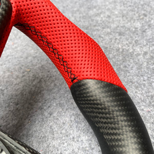 czd auto parts carbon fiber steering wheel for Honda MK10 2016-2021 with matte carbon fiber