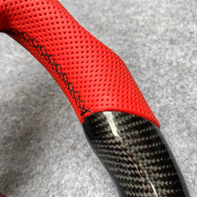 Load image into Gallery viewer, Honda MK10 2016-2021 carbon fiber steering wheel with red trim from czd auto parts