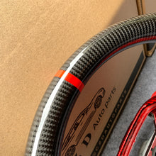 Load image into Gallery viewer, Honda MK10 2016-2021 carbon fiber steering wheel with red trim from czd auto parts