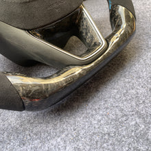 Load image into Gallery viewer, CZD auto parts for SEAT Ibiza 2018-2020 carbon fiber steering wheel with forged carbon fiber &amp; alcantara leather airbag cover