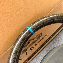 Load image into Gallery viewer, CZD auto parts for SEAT Ibiza 2018-2020 carbon fiber steering wheel with forged carbon fiber &amp; alcantara leather airbag cover