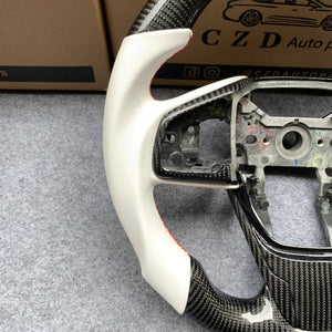 czd auto parts carbon fiber steering wheel for Honda MK10 2016-2021 with red stitching