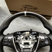 Load image into Gallery viewer, czd auto parts carbon fiber steering wheel for Acura TLX 2015-2021/MDX 2018-2022 with gloss carbon fiber