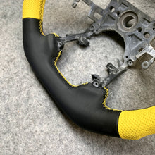 Load image into Gallery viewer, czd auto parts carbon fiber steering wheel for Honda Accord Crosstour 2013-2015 with yellow perforated leather