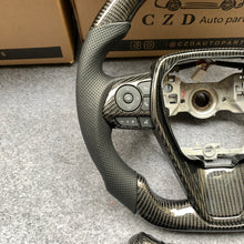 Load image into Gallery viewer, CZD Autoparts for Toyota Avalon 2018-2022 carbon fiber steering wheel  gloss black carbon fiber top and bottom