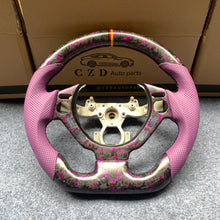 Load image into Gallery viewer, CZD auto parts for Nissan GTR R35 2009-2016 steering wheel with matte forged carbon