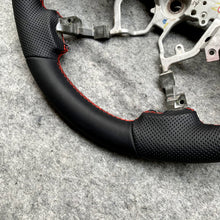 Load image into Gallery viewer, czd auto parts carbon fiber steering wheel for Tundra 2007-2013 with black perforated leather