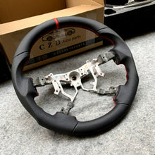Load image into Gallery viewer, czd auto parts carbon fiber steering wheel for Tundra 2007-2013 with black perforated leather