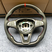 Load image into Gallery viewer, CZD auto parts for for Mercedes Benz W205 C117 C218 W213 X156 X253 C253 carbon fiber steering wheel