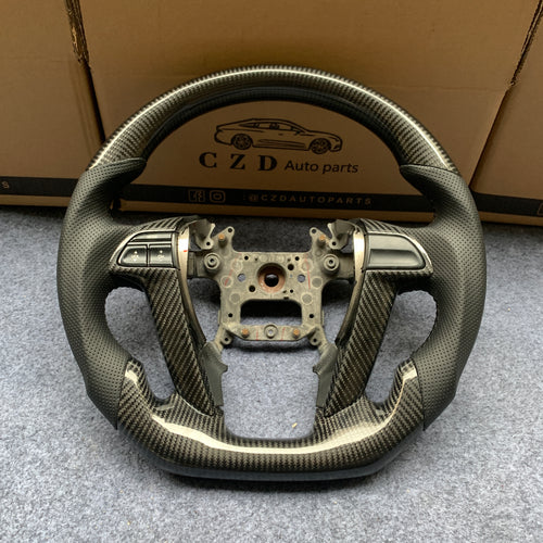 Honda 8th gen Accord 2008 2009 2010 2011 2012 carbon fiber steering wheel from czd auto parts