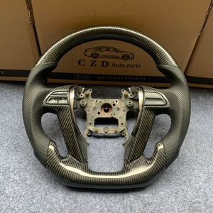 Honda 8th gen Accord 2008 2009 2010 2011 2012 carbon fiber steering wheel from czd auto parts