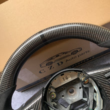 Load image into Gallery viewer, CZD autoparts for Infiniti FX35 FX45 S50 2003-2008 carbon fiber steering wheel with alcantara leather side