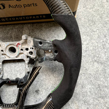 Load image into Gallery viewer, CZD auto parts for Honda 10th gen Accord EXL EX LX 2018-2022 carbon fiber steering wheel with alcantara leather side