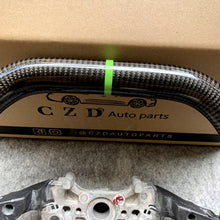 Load image into Gallery viewer, CZD auto parts for Honda 10th gen Accord EXL EX LX 2018-2022 carbon fiber steering wheel with alcantara leather side