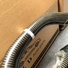 Load image into Gallery viewer, CZD auto parts for Honda 10th gen Accord EXL EX LX 2018-2022 carbon fiber steering wheel with golden thumb gripes