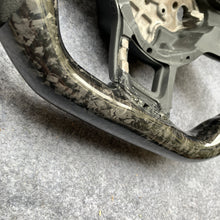 Load image into Gallery viewer, CZD auto parts for Volkswagen Golf 7 GTI Golf R MK7 VW Polo GTI Scirocco 2015 2016 carbon fiber steering wheel with forged carbon fiber &amp; blue stitching