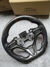 Load image into Gallery viewer, czd auto parts carbon fiber steering wheel for Honda Jazz 2008-2014