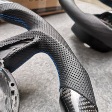 Load image into Gallery viewer, CZD auto parts carbon fiber steering wheel for Audi S3 (8V) Sportback with blue stitching