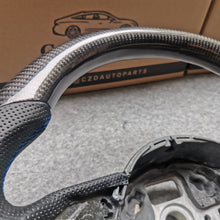 Load image into Gallery viewer, CZD auto parts carbon fiber steering wheel for Audi S3 (8V) Sportback with blue stitching