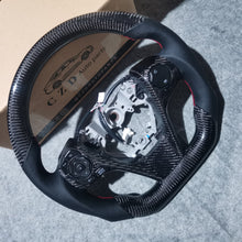 Load image into Gallery viewer, CZD For 2013/2014/2015/2016/2017 7th Toyota Gamry carbon fiber steering wheel with red stitching