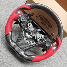 Load image into Gallery viewer, czd auto parts carbon fiber steering wheel for Toyota Camry with 3spoke 2012-2014 with paddle shifters