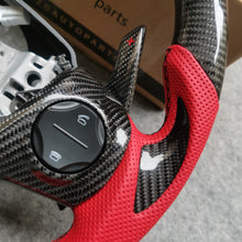 Load image into Gallery viewer, CZD For 2013、2014、2015、2016、2017 7th Toyota Gamry carbon fiber steering wheel with gloss black carbon fiber thumbgrips