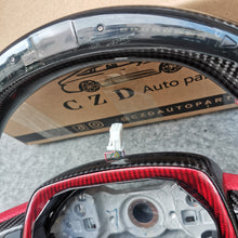 Load image into Gallery viewer, CZD Autoparts for Toyota 8th gen Camry se xse le xle 2018-2022 carbon fiber steering wheel with LED