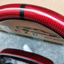 Load image into Gallery viewer, CZD Autoparts for Toyota 8th gen Camry se xse le xle 2018-2022 carbon fiber steering wheel  red carbon fiber center trim