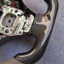 Load image into Gallery viewer, CZD autoparts for  Chevrolet Corvette C6 Z06 C6 2005-2013 carbon fiber steering wheel with  thumb grips