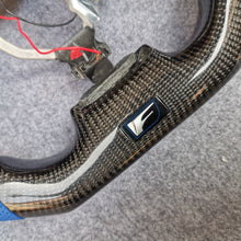 Load image into Gallery viewer, CZD auto parts carbon fiber steering wheel for Lexus IS250 /300 /350 2006-2013 with blue leather