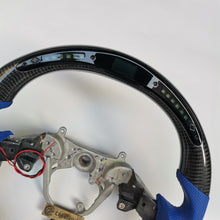 Load image into Gallery viewer, CZD auto parts carbon fiber steering wheel for Lexus IS250 /300 /350 2006-2013 with blue leather