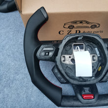 Load image into Gallery viewer, CZD auto parts for Lamborghini Huracan 2014-2021 carbon fiber steering wheel with F1 shape