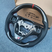 Load image into Gallery viewer, czd auto parts carbon fiber steering wheel for Toyota Corolla 2014-2017 with printing logo