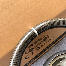 Load image into Gallery viewer, CZD autoparts forNissan 7th gen Maxima 2009-2014 carbon fiber steering wheel  with alcantara leather side