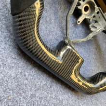 Load image into Gallery viewer, CZD auto parts for Legacy 2004 2005 2006 carbon fiber steering wheel with alcantara side
