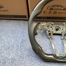 Load image into Gallery viewer, czd auto parts carbon fiber steering wheel for Acura TLX 2022+ with black perforated leather