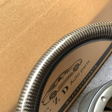 Load image into Gallery viewer, CZD auto parts carbon fiber steering wheel for Mitsubishi Lancer Evolution Evo 7 with black perforated leather