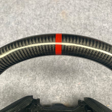 Load image into Gallery viewer, CZD auto parts for Honda FK8 2016-2021 carbon fiber steering wheel with red stitching