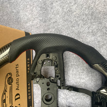 Load image into Gallery viewer, CZD auto parts for Honda FK8 2016-2021 carbon fiber steering wheel with red stitching