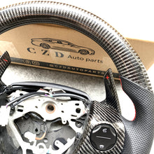 Load image into Gallery viewer, CZD For 2013、2014、2015、2016、2017 7th Toyota Gamry carbon fiber steering wheel with perforated leather sides