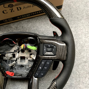 CZD Auto Parts carbon fiber steering wheel for Ford EXPEDITION 2018-2021